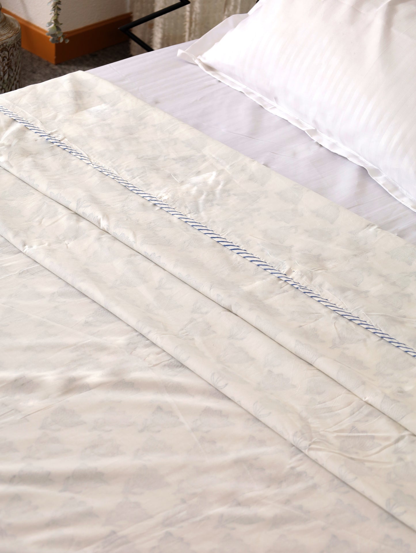 Chandni Hand Block Printed cotton Dohar